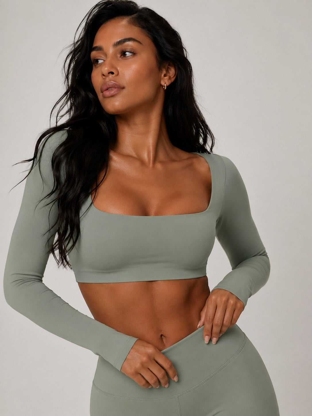 Pharıssa Sculpt Long Top