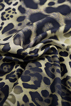 Pharıssa Leopar Desenli Halter Mayo