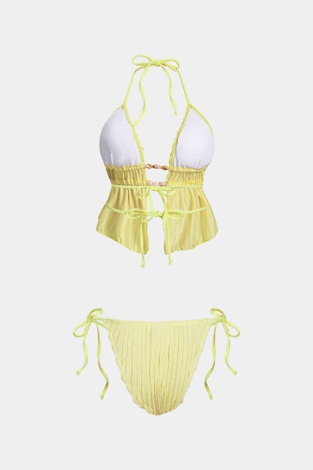Pharıssa Halter Yaka Bağlamalı Bikini Seti