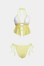 Pharıssa Halter Yaka Bağlamalı Bikini Seti