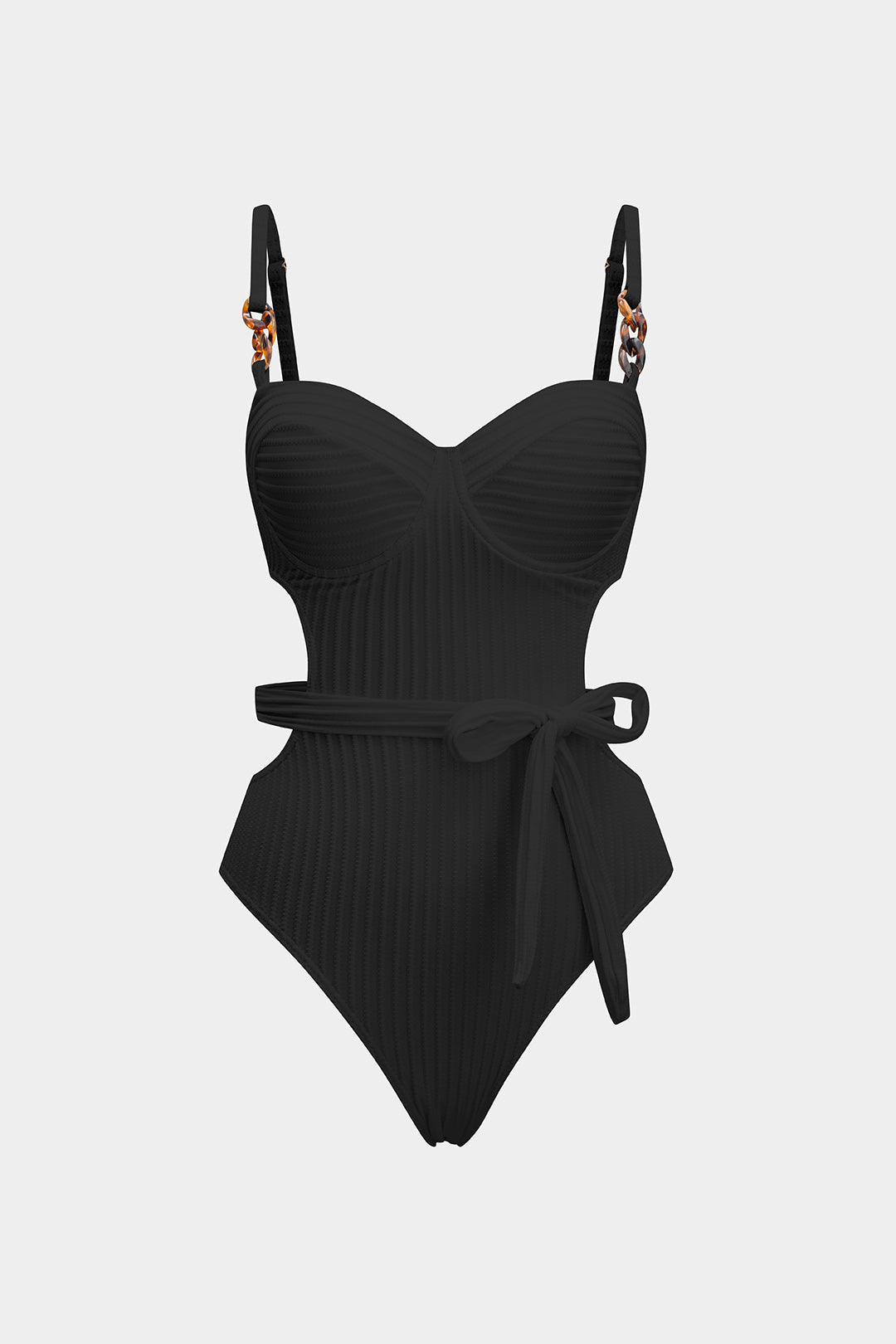 Pharıssa Pearl Belt Zincir Askılı Dokulu Mayo