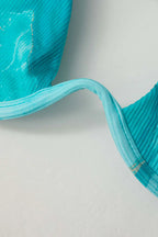 Pharıssa Mermer Desenli Bikini & Pareo Takımı