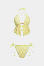 Pharıssa Halter Yaka Bağlamalı Bikini Seti