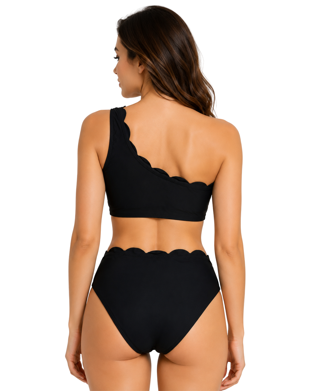 Pharıssa Monochrome Tek Omuz Bikini Takımı