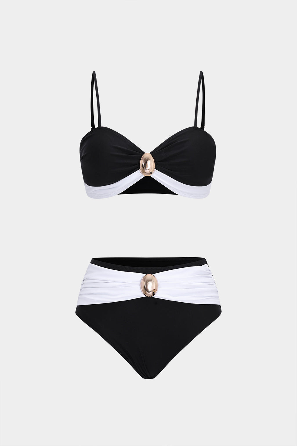 Pharıssa Siyah İnci Bikini Takımı