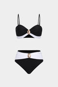Pharıssa Siyah İnci Bikini Takımı