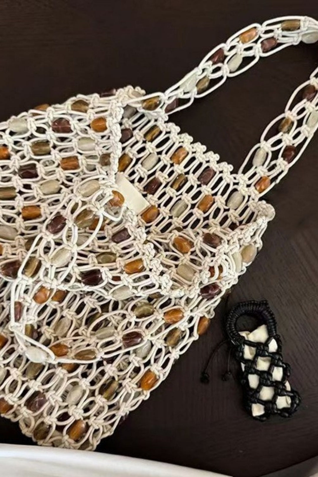 Pharıssa Amber Coast Woven Tote Bag