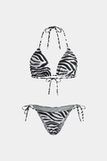 Pharıssa Zebra Çizgili Bikini