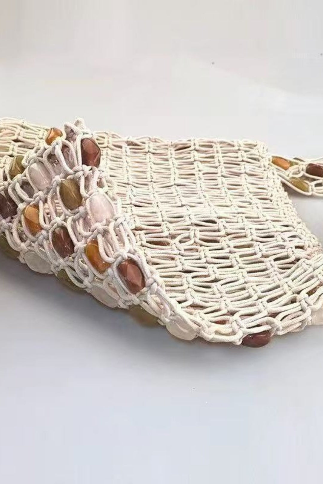 Pharıssa Amber Coast Woven Tote Bag