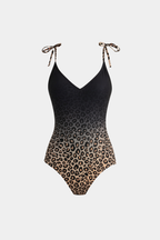 Pharıssa Ombre Leopar Desenli Mayo