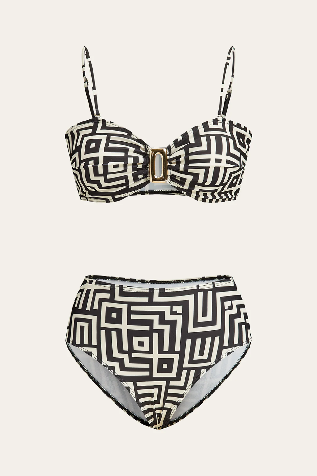 Pharıssa Geometrik Desenli Bikini Takımı