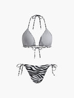 Pharıssa Zebra Çizgili Bikini