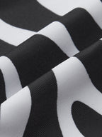 Pharıssa Zebra Çizgili Bikini