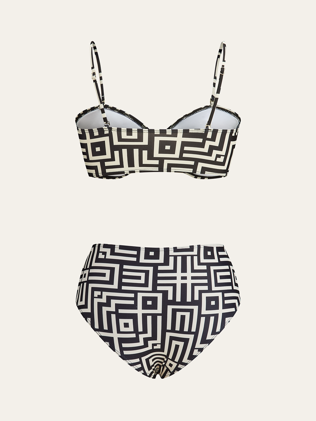 Pharıssa Geometrik Desenli Bikini Takımı