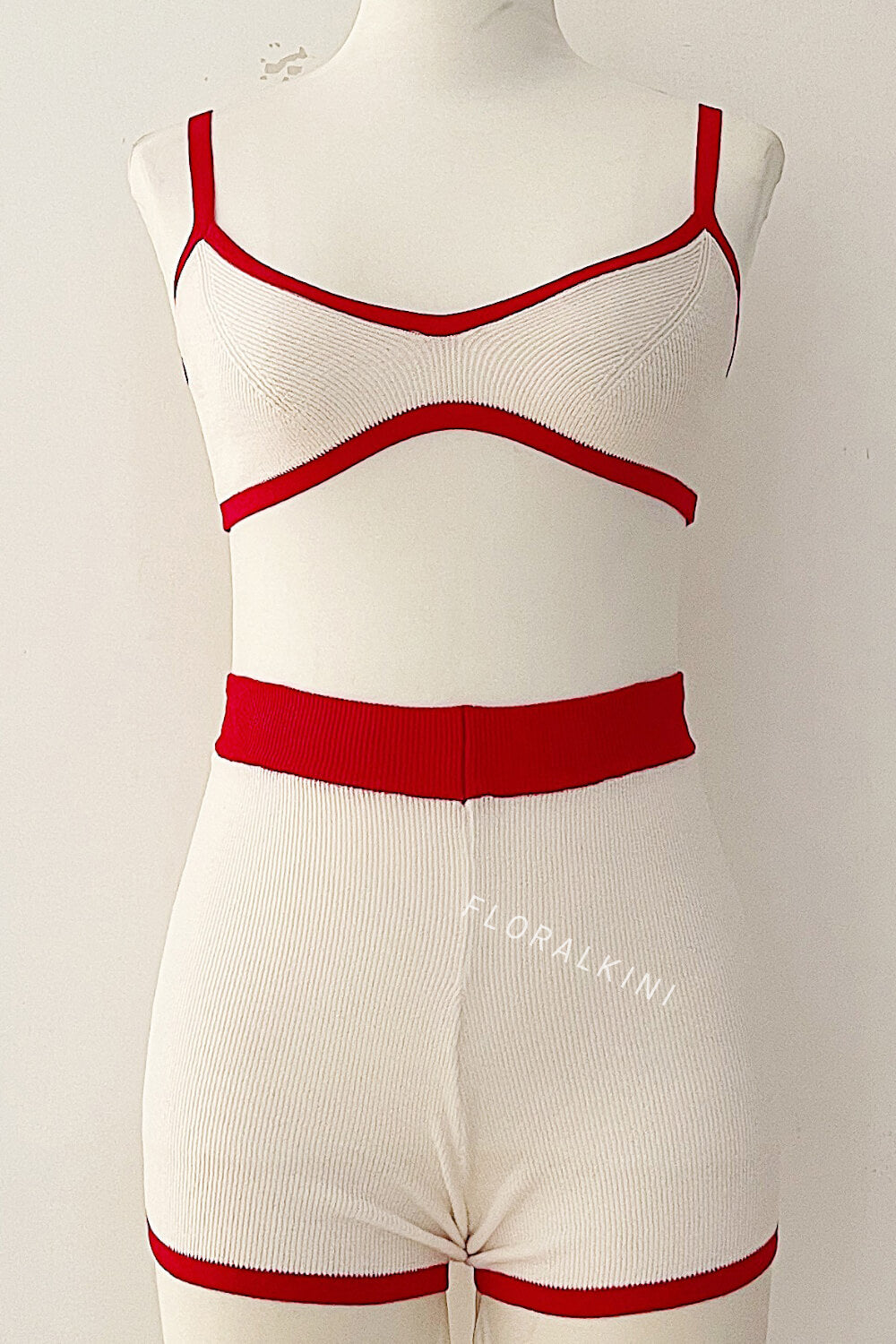 Pharıssa Örgü Bralet & Şort Bikini Takımı