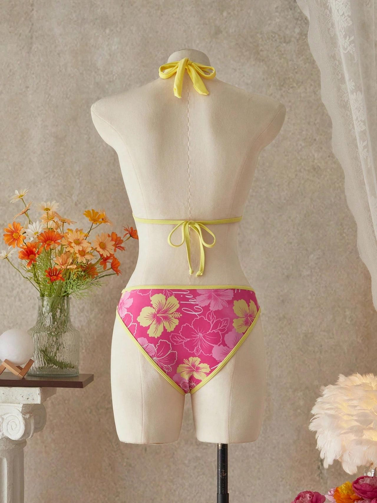 Pharıssa Felix Floral Bikini & Mini Skirt Set