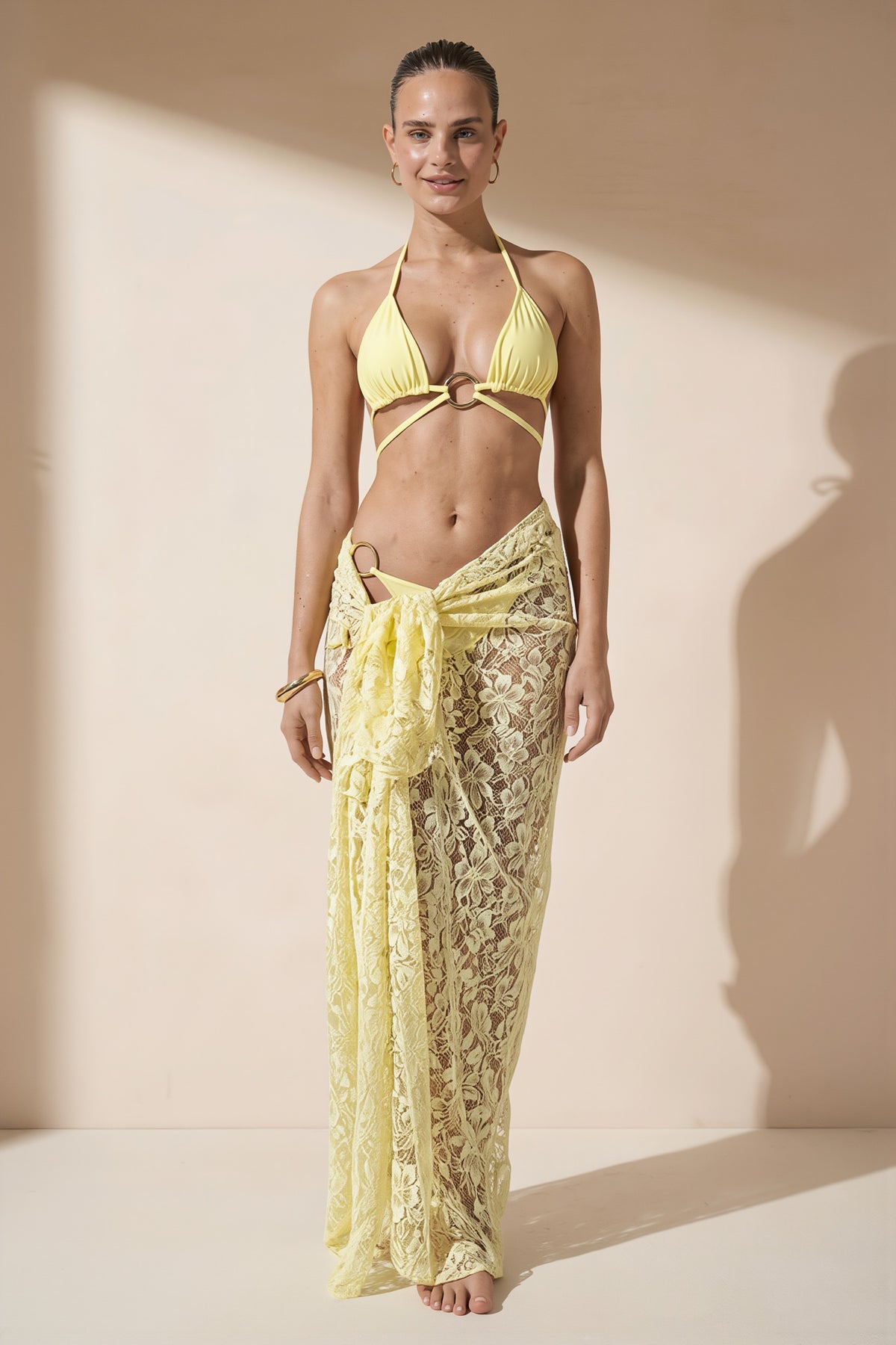 Pharıssa Bikini & Dantel Örtü Takımı