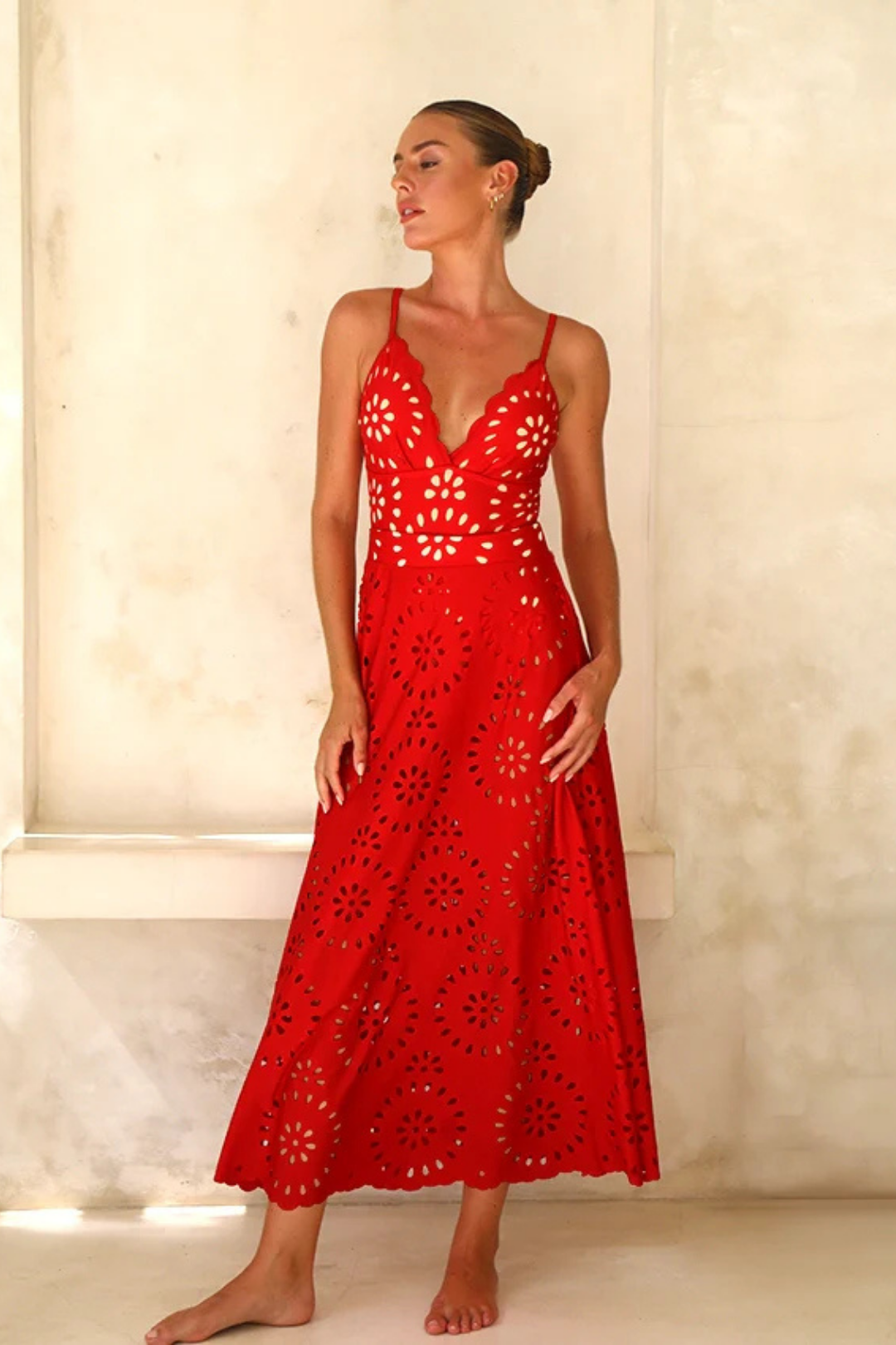 Pharıssa Scarlet Soleil Beach Set