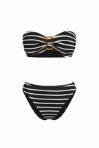 Pharıssa Marin Çizgili Bikini Takımı