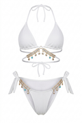 Pharıssa Halter Yaka Bağcıklı Bikini Takımı