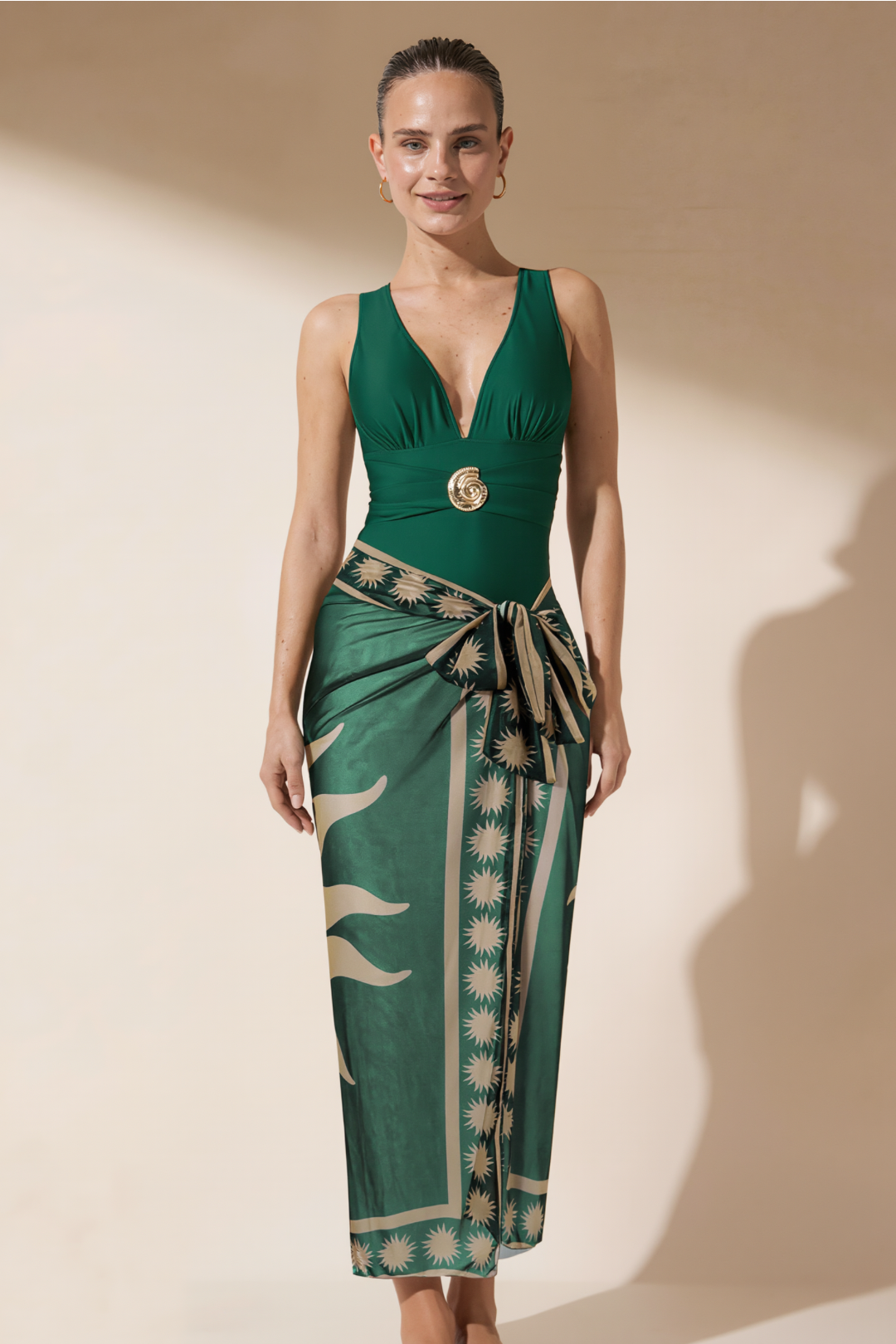 Pharıssa Emerald Soleil Mayo & Pareo Takım
