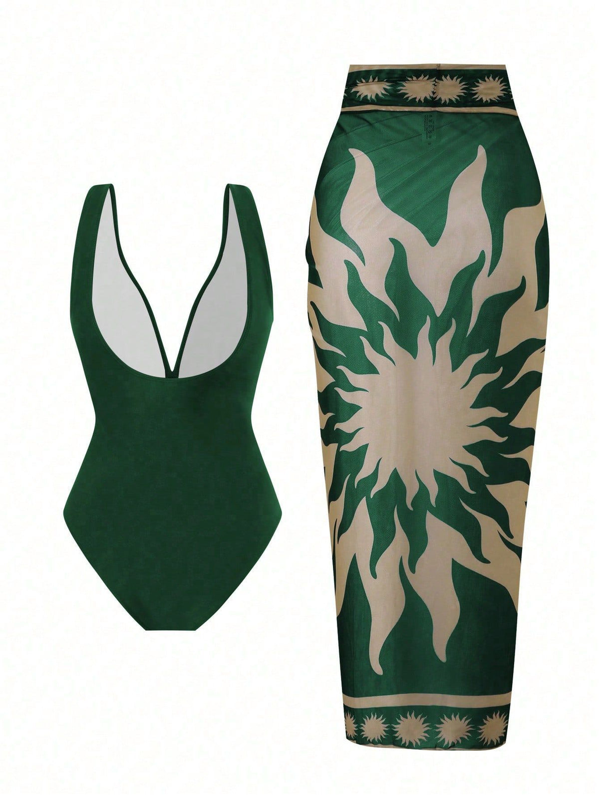 Pharıssa Emerald Soleil Mayo & Pareo Takım