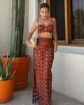 Pharıssa Romeo Bikini Top & Skirt Set
