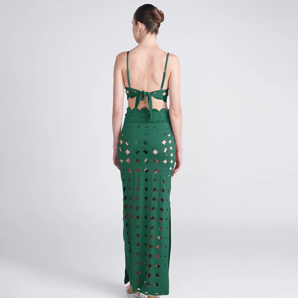 Pharıssa Romeo Bikini Top & Skirt Set