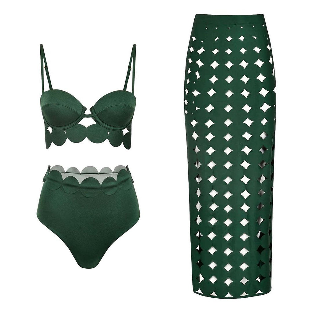 Pharıssa Romeo Bikini Top & Skirt Set