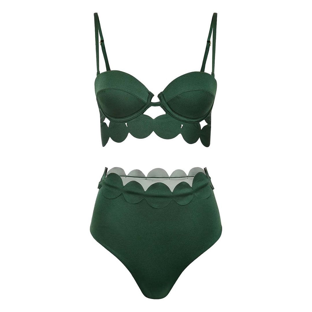 Pharıssa Romeo Bikini Top & Skirt Set