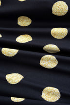 Pharıssa Siyah Gold Puantiyeli Mayo