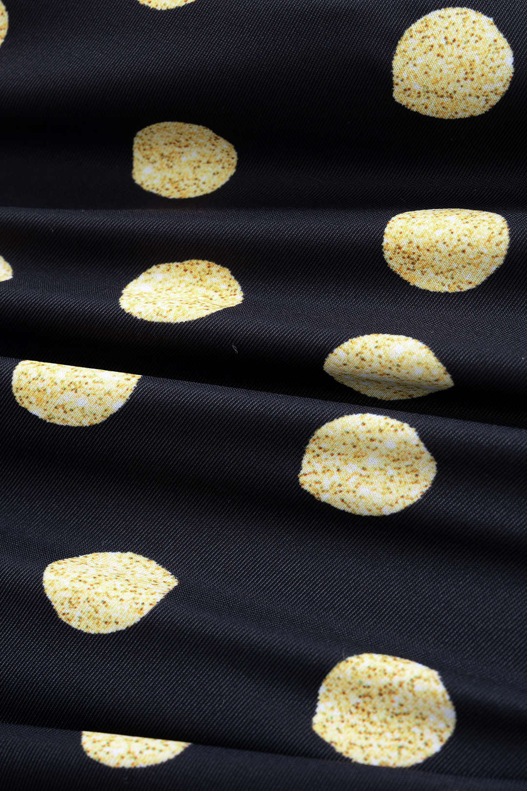 Pharıssa Siyah Gold Puantiyeli Mayo