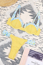 Pharıssa Desenli Balenli Bikini Takımı