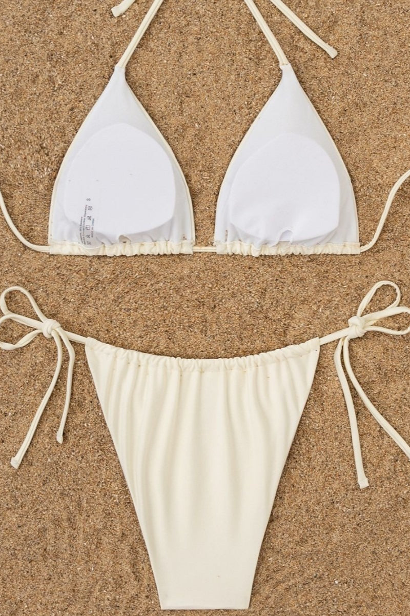 Pharıssa Boncuklu Palmiye Detaylı Bikini Takımı