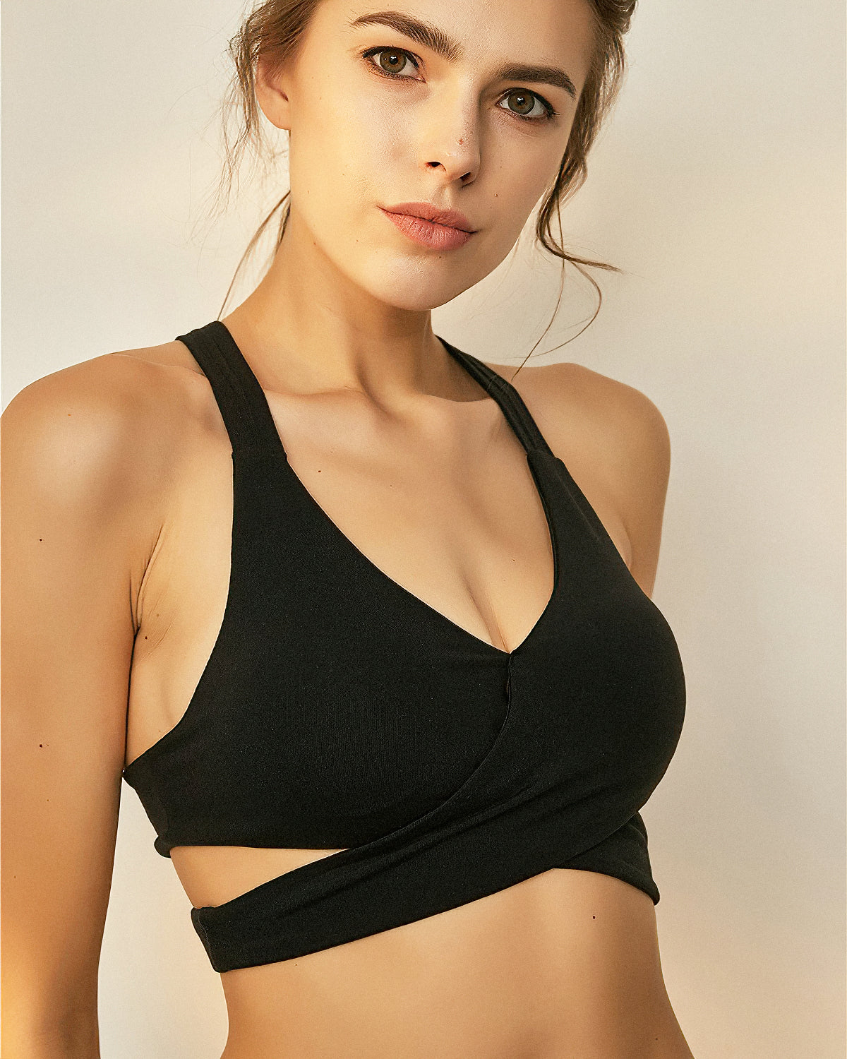 Pharıssa Daisy Cross Sports Bra