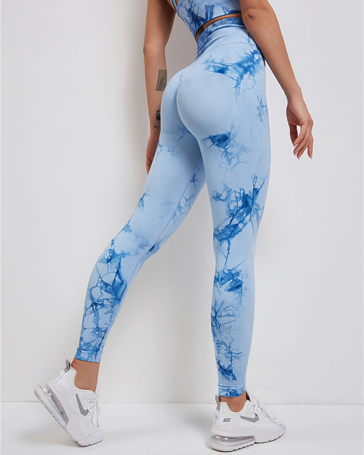 Pharıssa Fojo Dye Seamless Scrunch Leggings