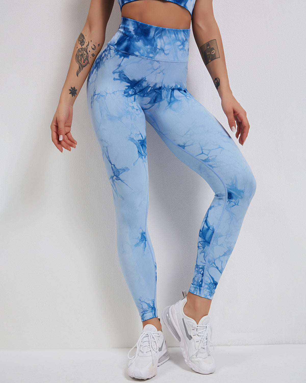Pharıssa Fojo Dye Seamless Scrunch Leggings