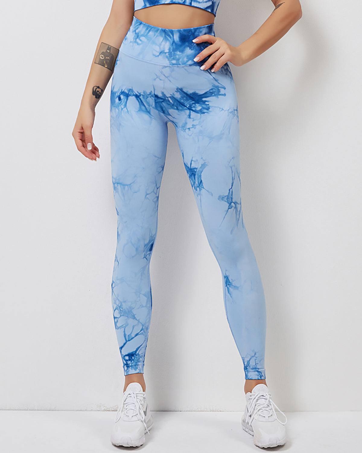 Pharıssa Fojo Dye Seamless Scrunch Leggings