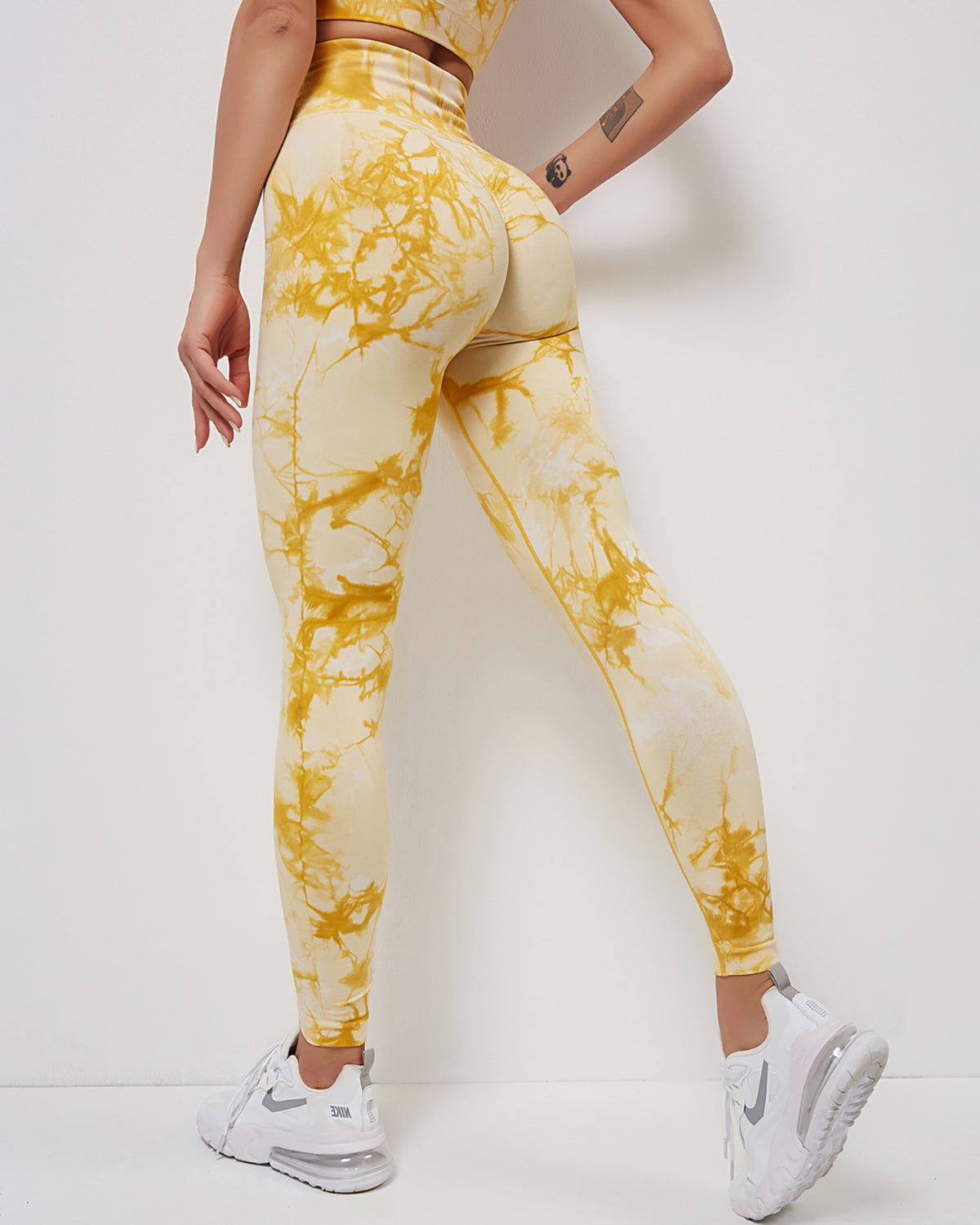 Pharıssa Fojo Dye Seamless Scrunch Leggings