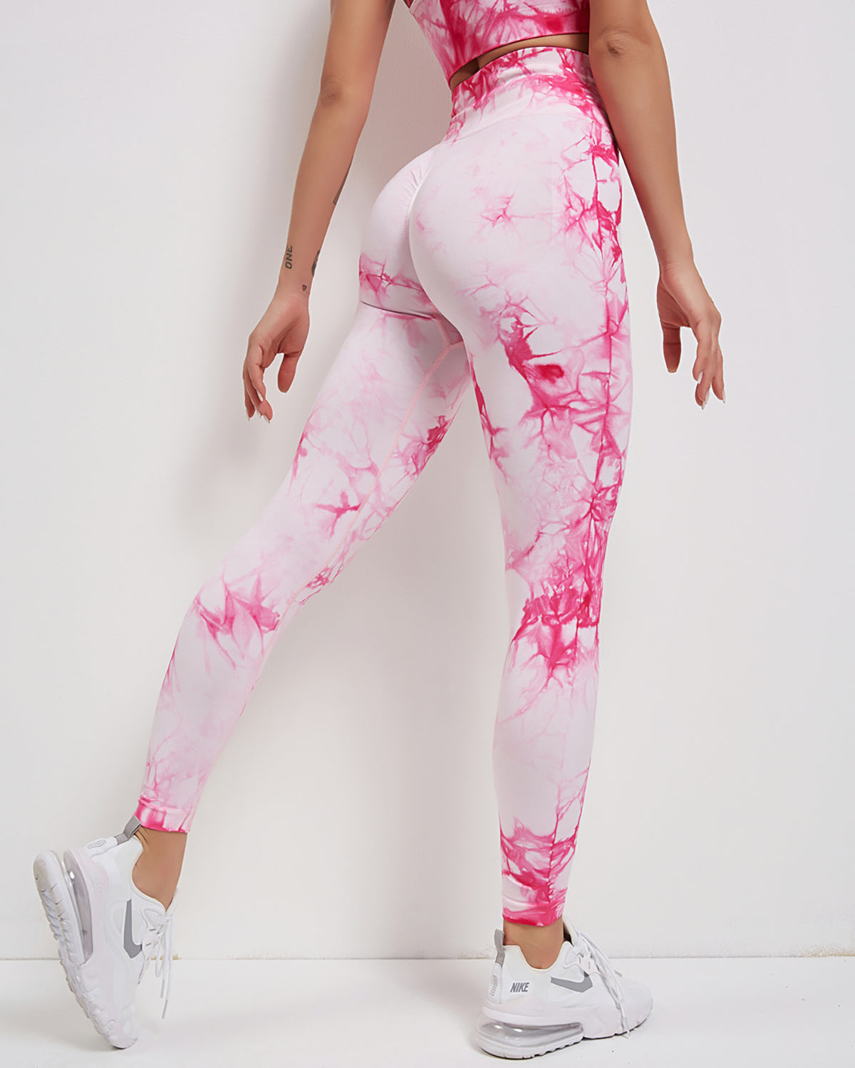 Pharıssa Fojo Dye Seamless Scrunch Leggings