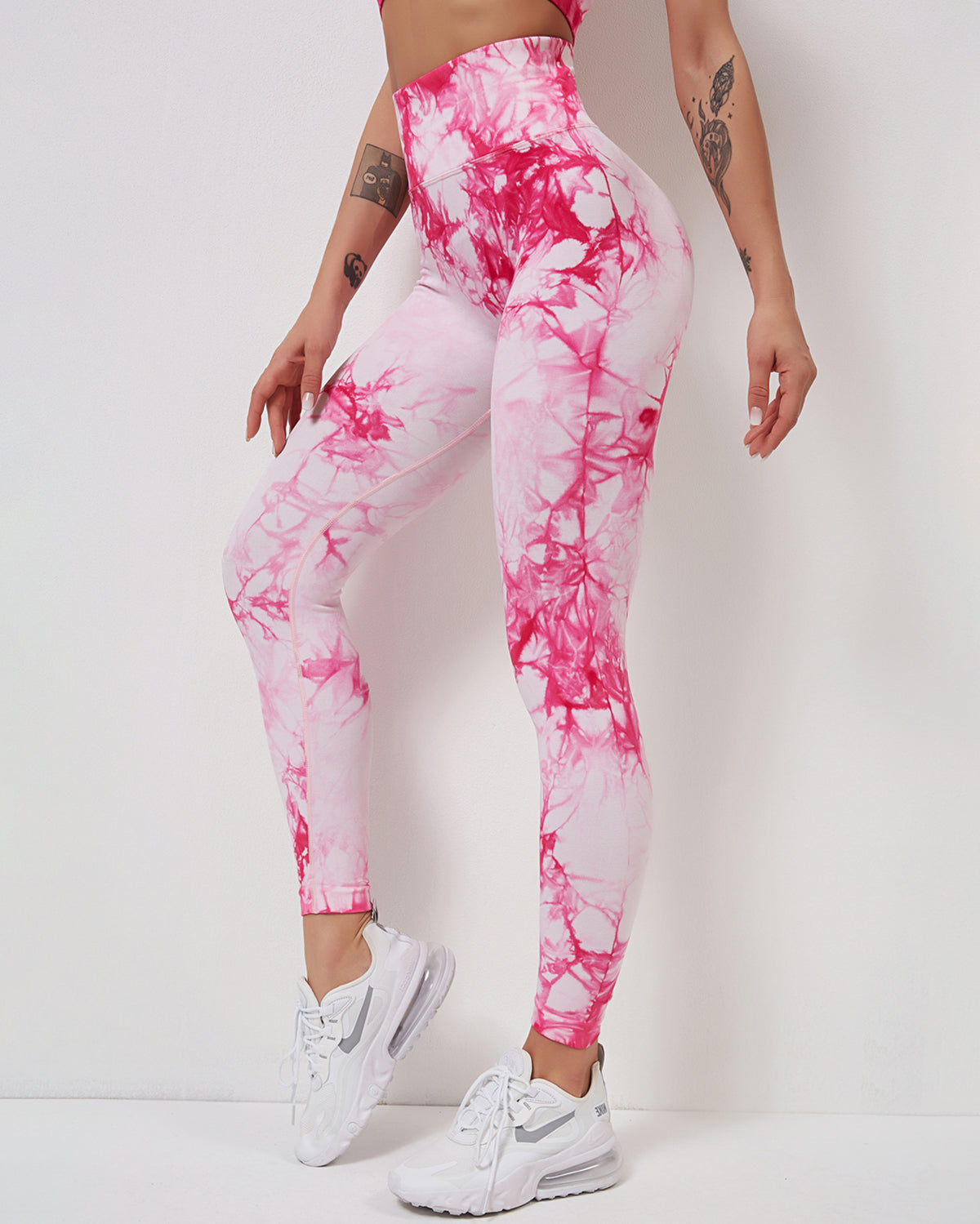 Pharıssa Fojo Dye Seamless Scrunch Leggings